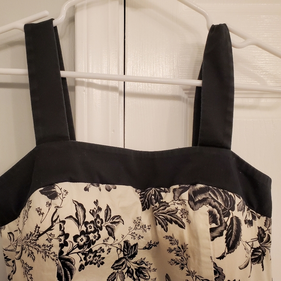 Kim Rogers Signature Dress Damask Black Whi Size 8 - Picture 2 of 9